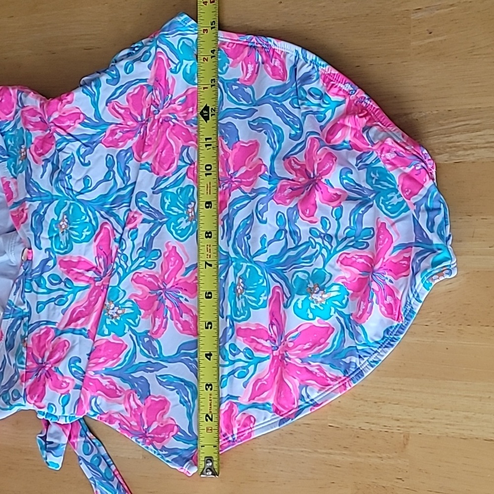Lilly Pulitzer Dalhia One-Piece Swimsuit in Multi Beachside Haven Swim - Picture 10 of 10